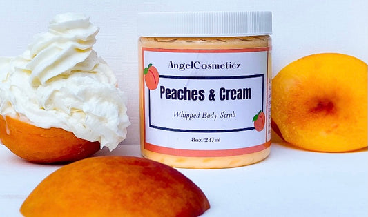Peaches and Cream Whipped Body Scrub