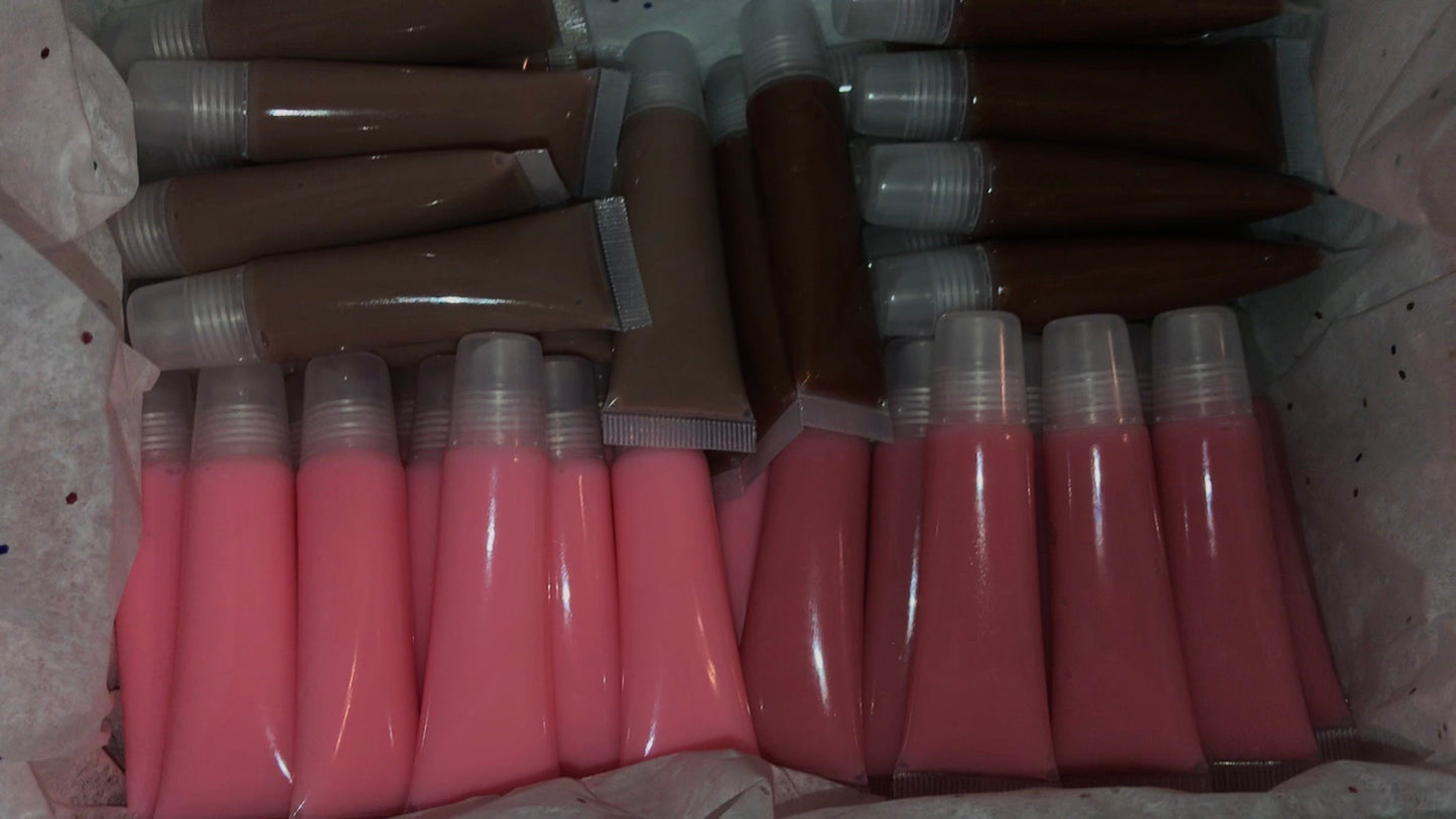 Nude Collection Pre-Filled Lip Gloss (SQUEEZE TUBES)